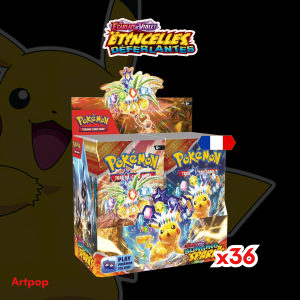 Pokémon - EV 08 Booster (Display 36 Boosters) - FR | Étincelles Déferlantes